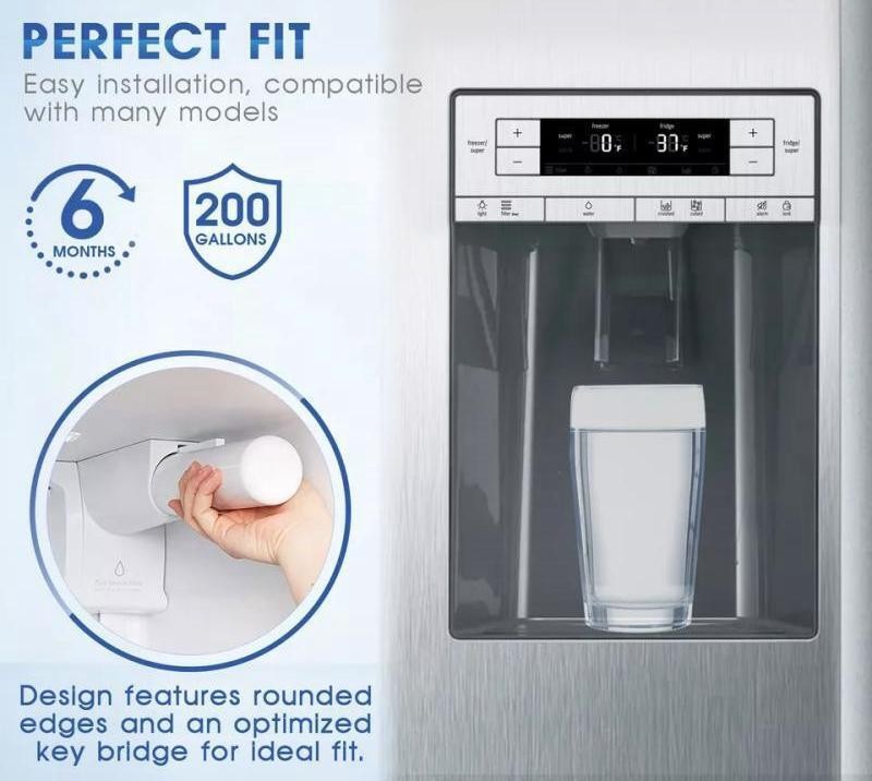 New 4 PACK Frigdaire WF3CB PureSource 3 Refrigerator Water Filter New Sealed