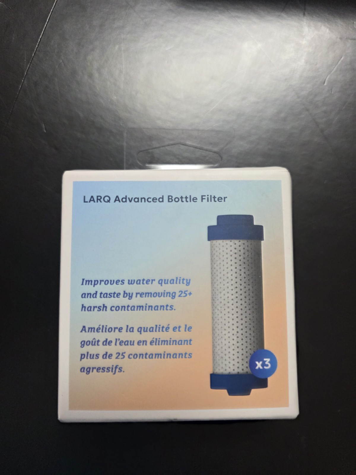 LARQ Essential Bottle Filter 3-Pack Replacement Filters – NEW (BFRF050A-3) 🔥
