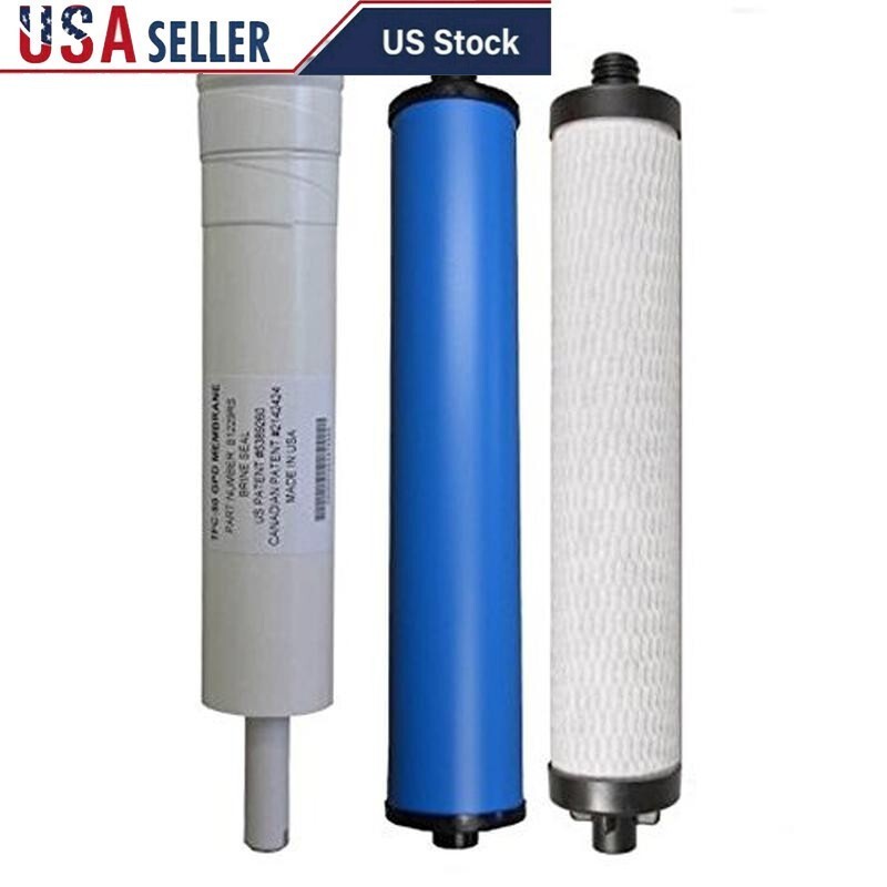 TFC-335 RO Replacement Filter Carbon Fiber Removes Fluoride Chlorine Lead TDS US
