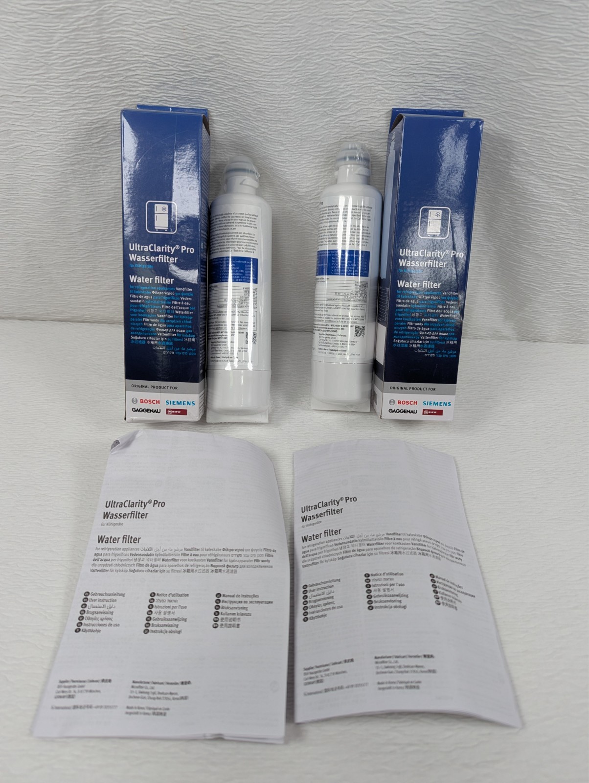 Bosch – Ultra Clarity Pro – Water Filter Wasserfilter – 2 Pack