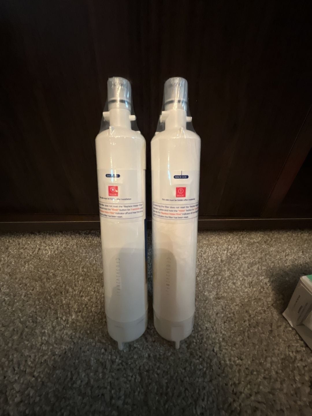 Waterdrop Plus WDP-F19C Refrigerator Water Filter Replacement for GE RPWFE (Pack