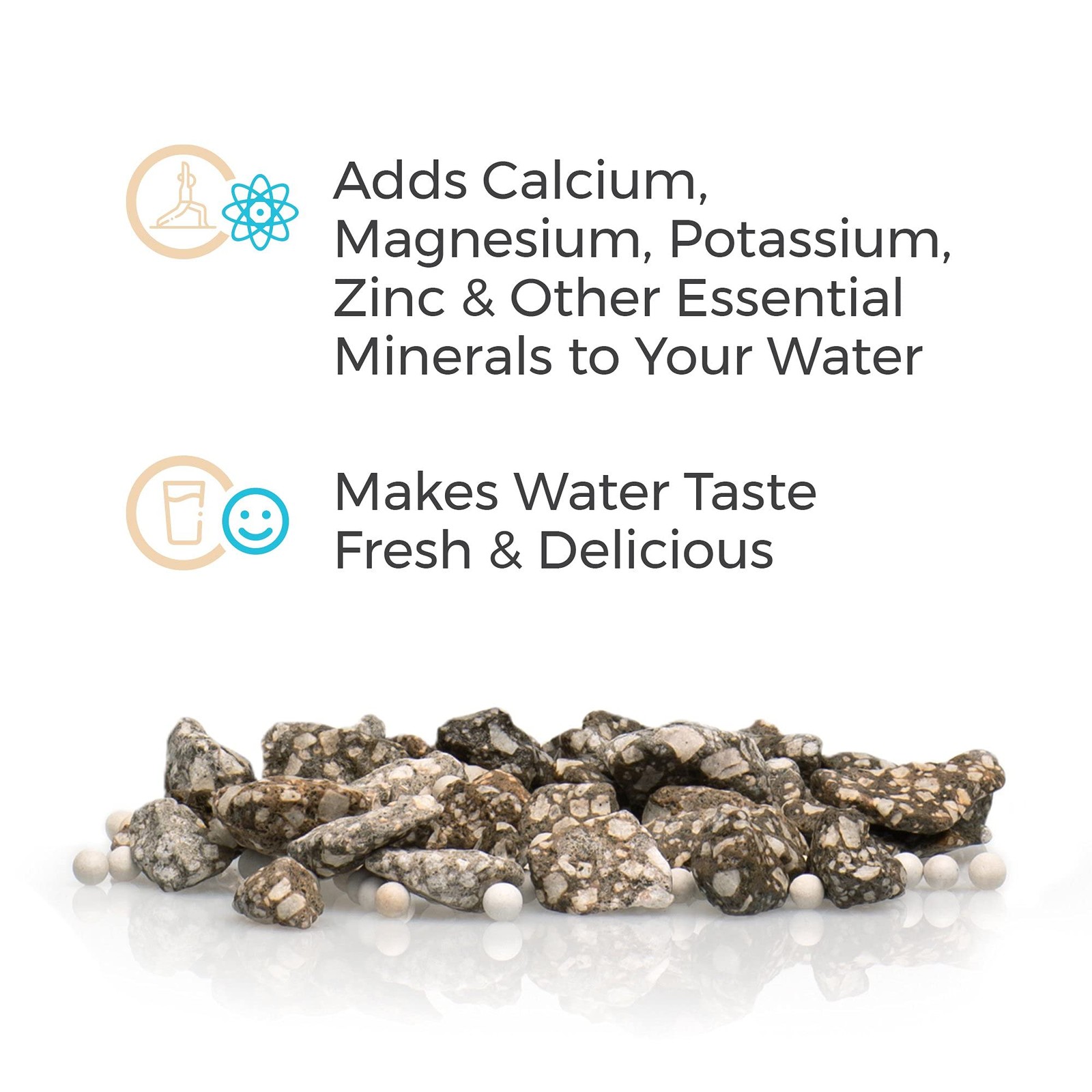 Mineral Stones | Adds Healthy Minerals & Alkalinity | Improves Water Taste | …
