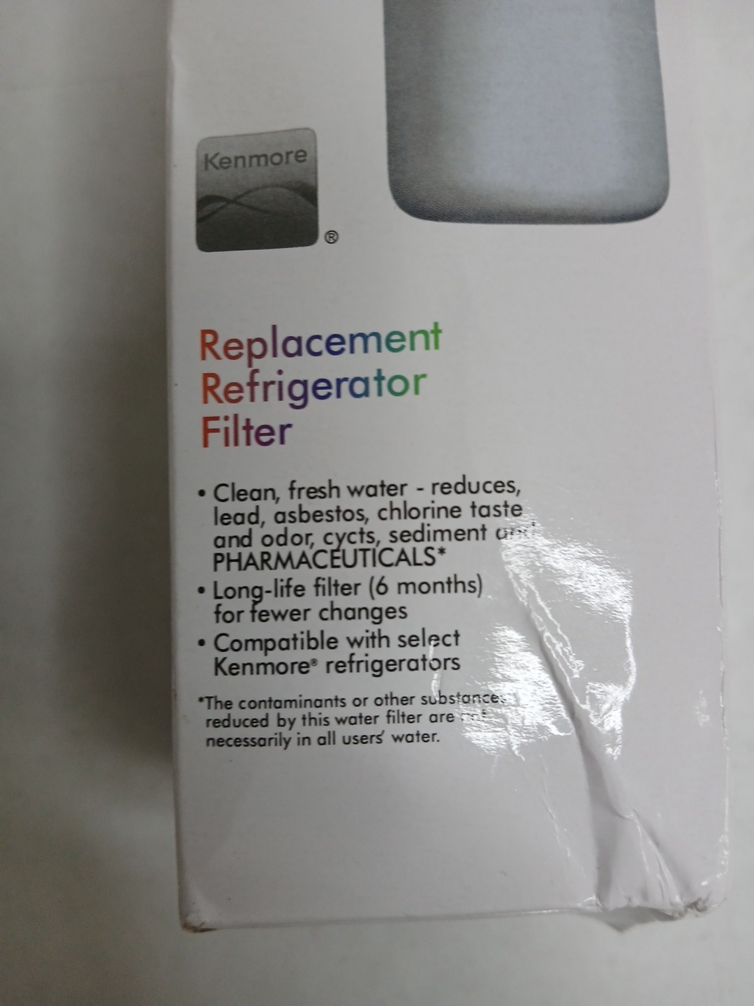 Kenmore 469081 Refrigerator Water Filter – White
