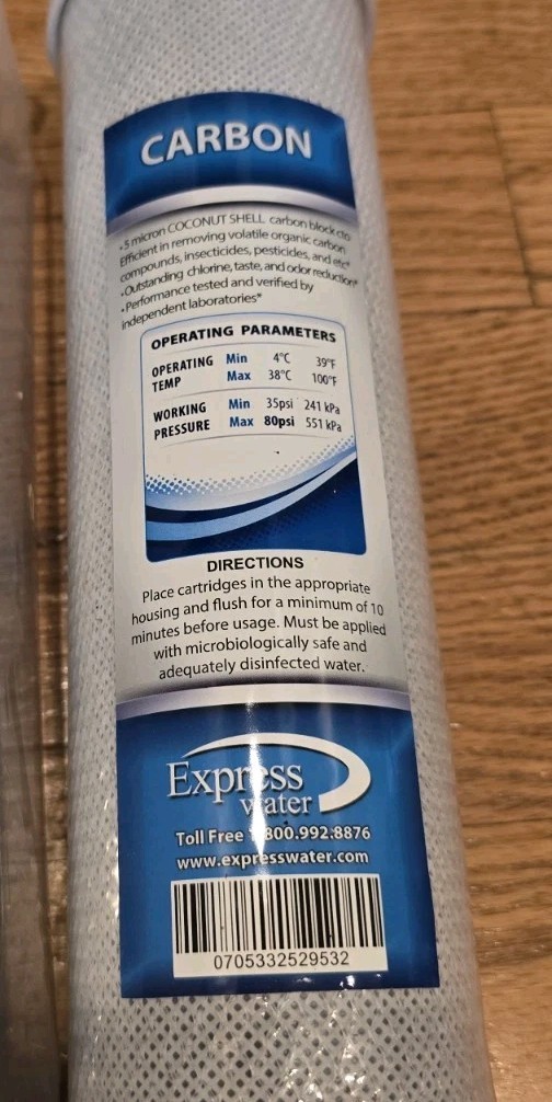 5 Various Express Water Alkaline Reverse Osmosis Water Filtration System Filters