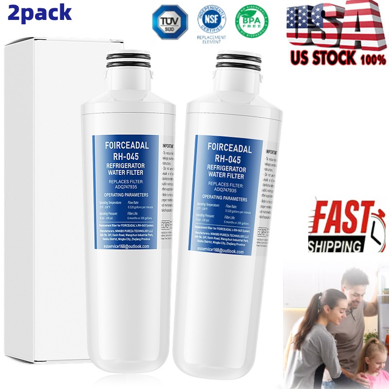 Replacement Fridge Refrigerator Ice&Water Filter For LG LT1000P ADQ747935 2pack
