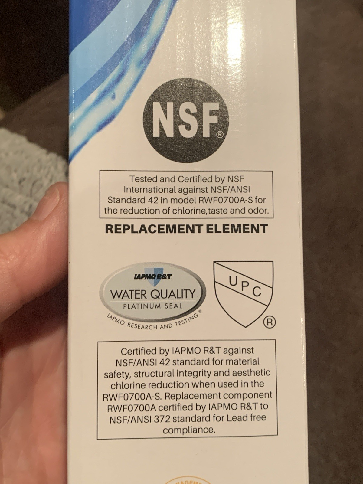 Lot IcePure RWF0700A Water Filter 3 pack- Brand New Unused