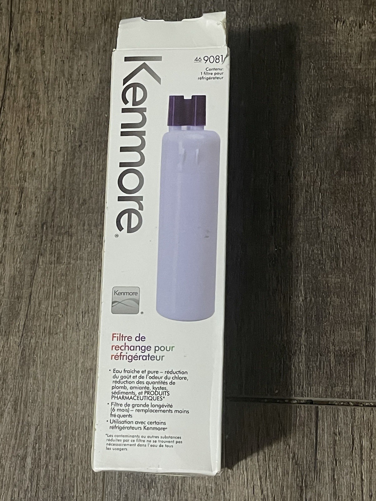 1 Pack Kenmore 9081 Replacement Refrigerator Water Filter 46-9081 NEW