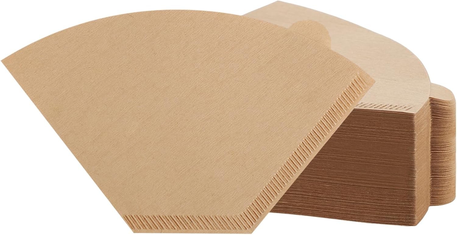 100 Count Coffee Filter #2, 2 Cone Filters Unbleached Natural 2 Cone…