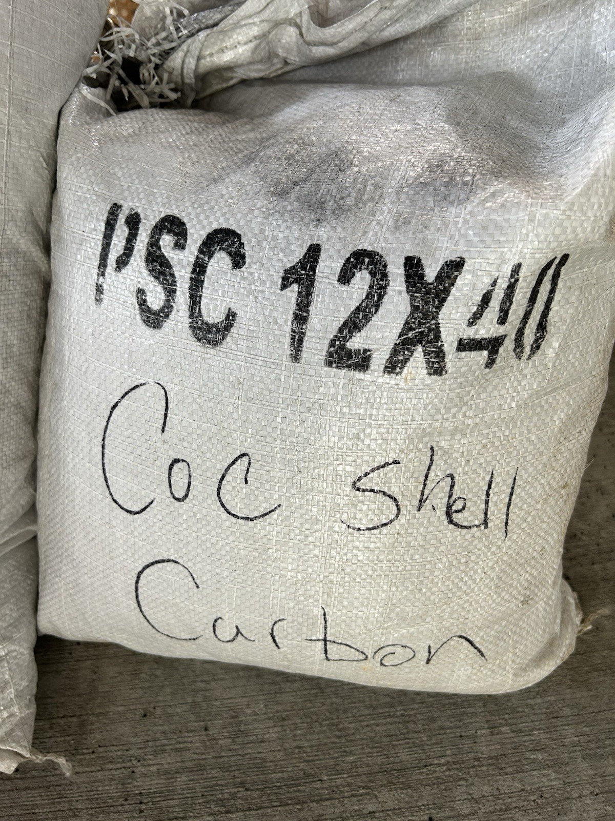 49 Lbs Of PSC Activated Coconut Shell Carbon Mesh Size 12×40