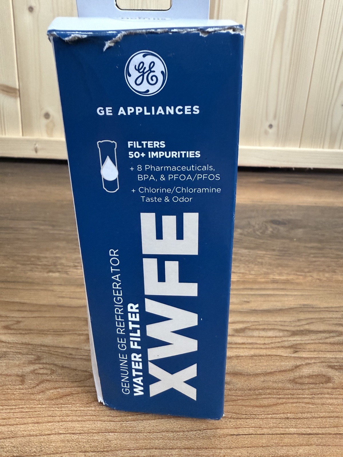 GE XWFE Refrigerator Water Filter Replacement Filter NEW SEALED IN BOX. NO CHIP