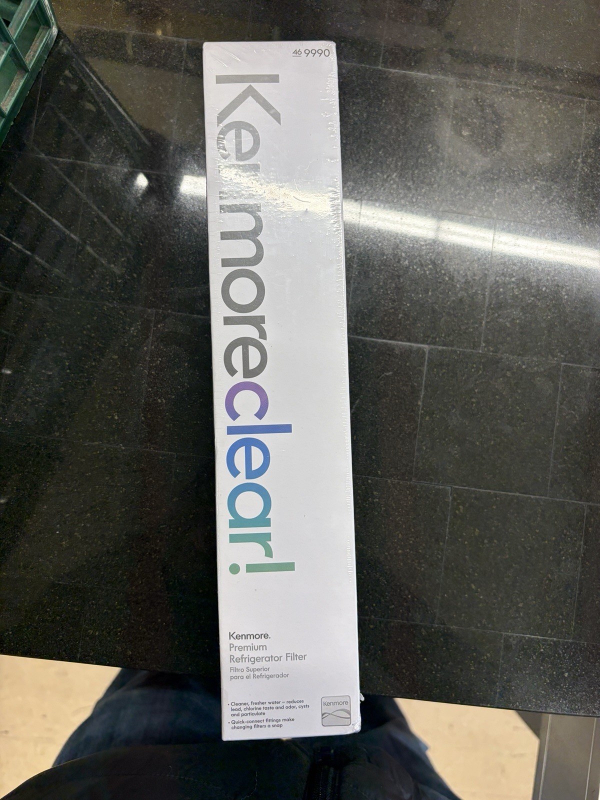 OEM Kenmore Clear! 469990 Premium Refrigerator Filter – New, Sealed & Unopened