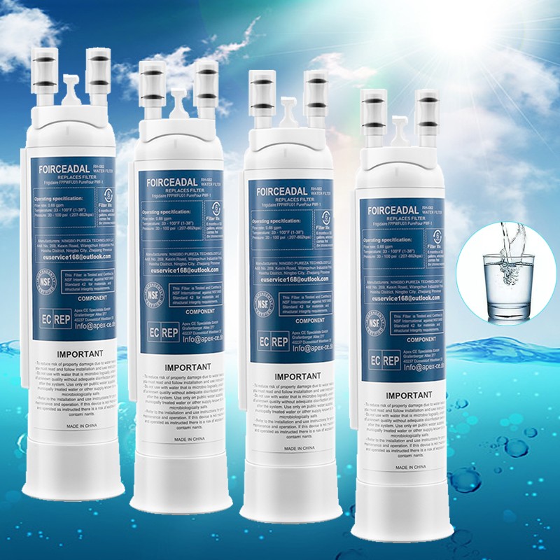 1~4Pcs Replacement for Frigidaire PWF-1 FPPWFU01 Refrigerator Water Filter NEW