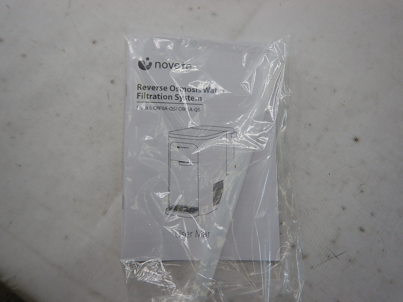 NOVETE CRF1A-QS – Countertop Reverse Osmosis Water Filter, 8-Stage OPEN BOX