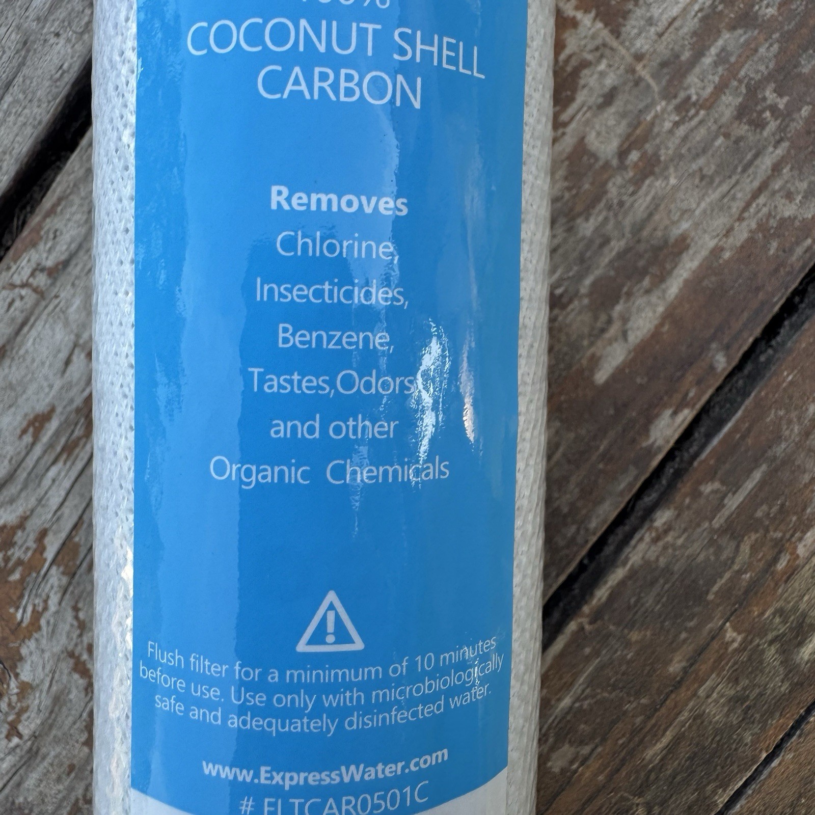 Express Water ACB 5 Micron Coconut Shell Carbon Filter FLTCAR0501C New