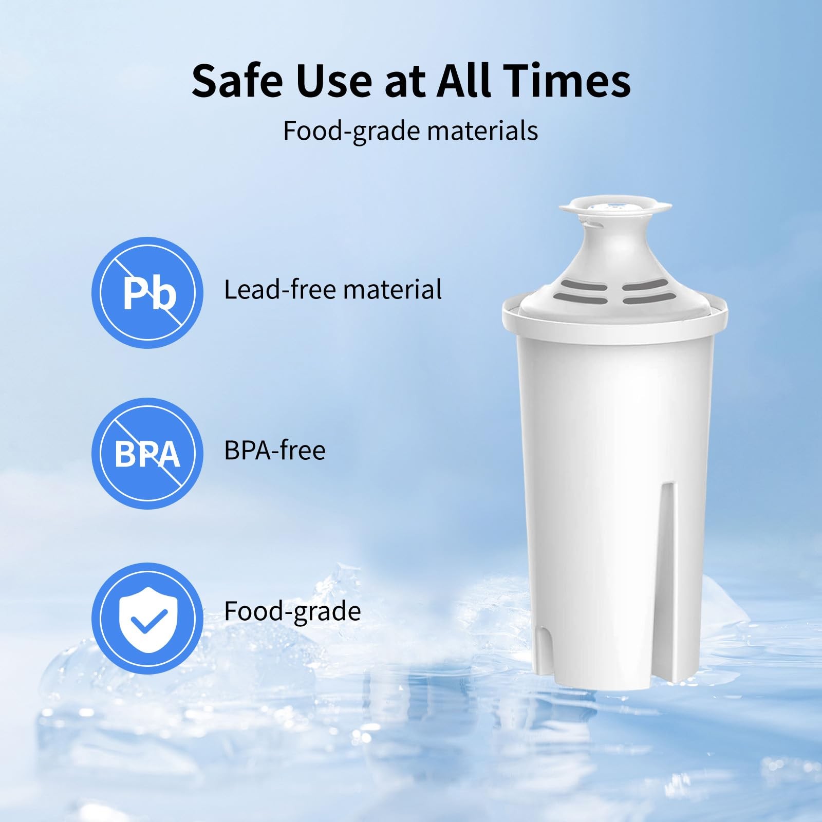 Replacement Filters for All Brita® Pitchers and Dispensers, Fits Brita® Class…