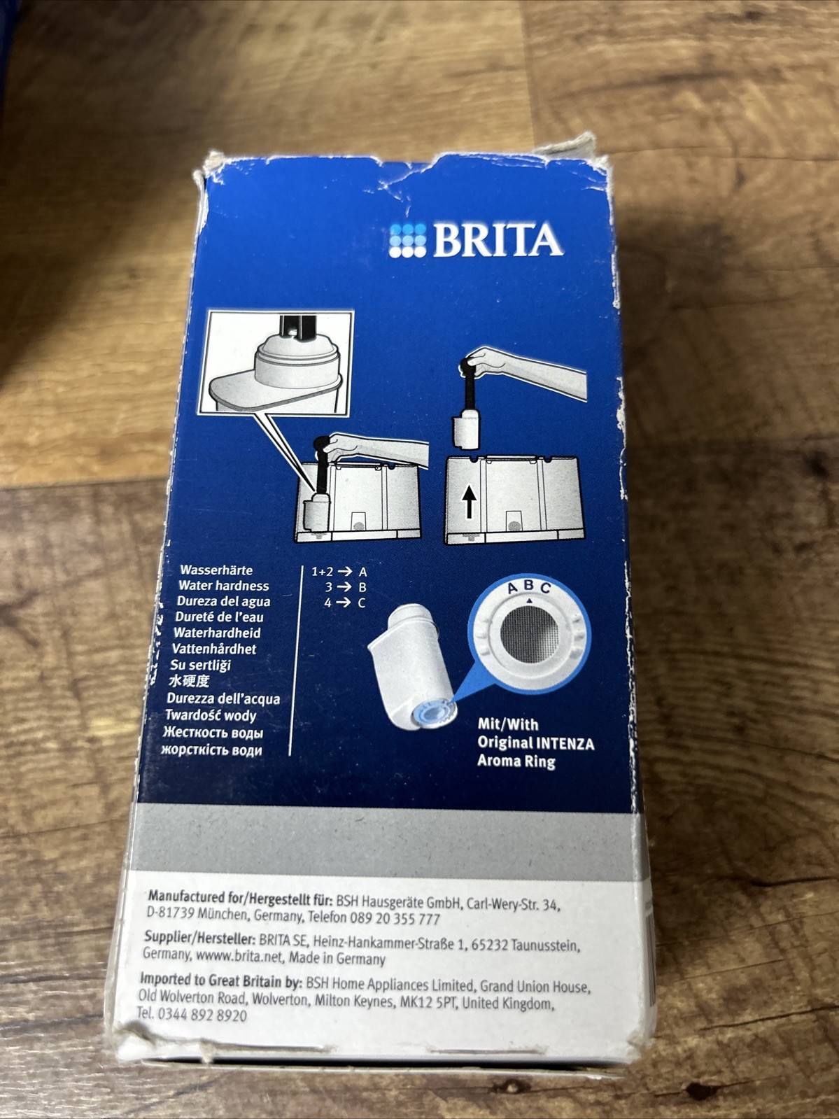 Bosch Brita Intenza 17000705 Water Filter for Coffee Machines ~FAST FREE SHIP