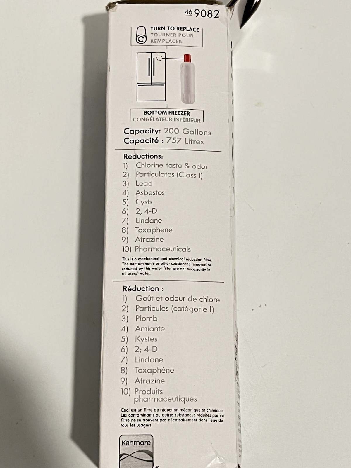 Kenmore 9082 Replacement Refrigerator Filter Sealed in New Open Box OEM