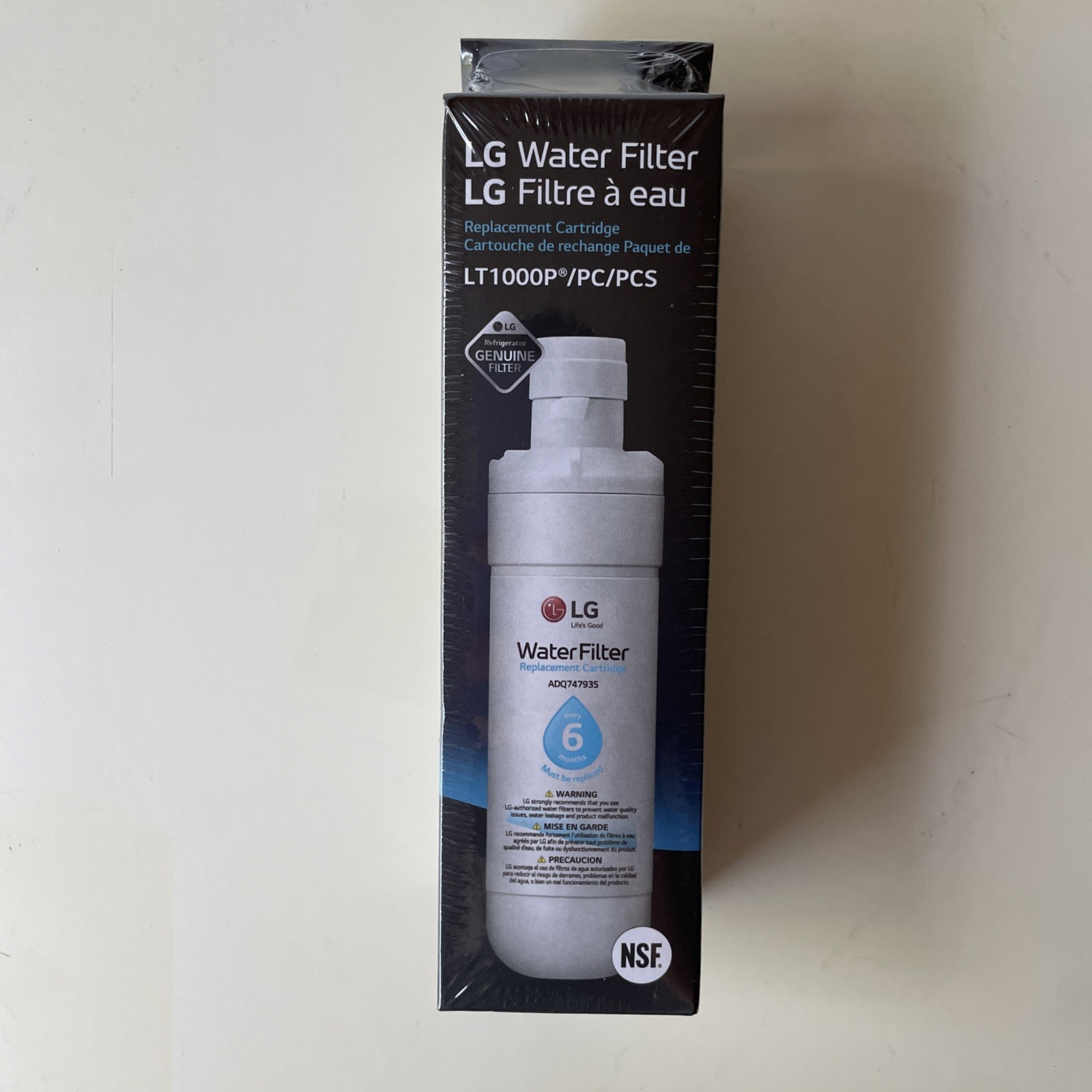 LG LT1000P 6Month / 200Gal Capacity Replacement Refrigerator Water Filter…