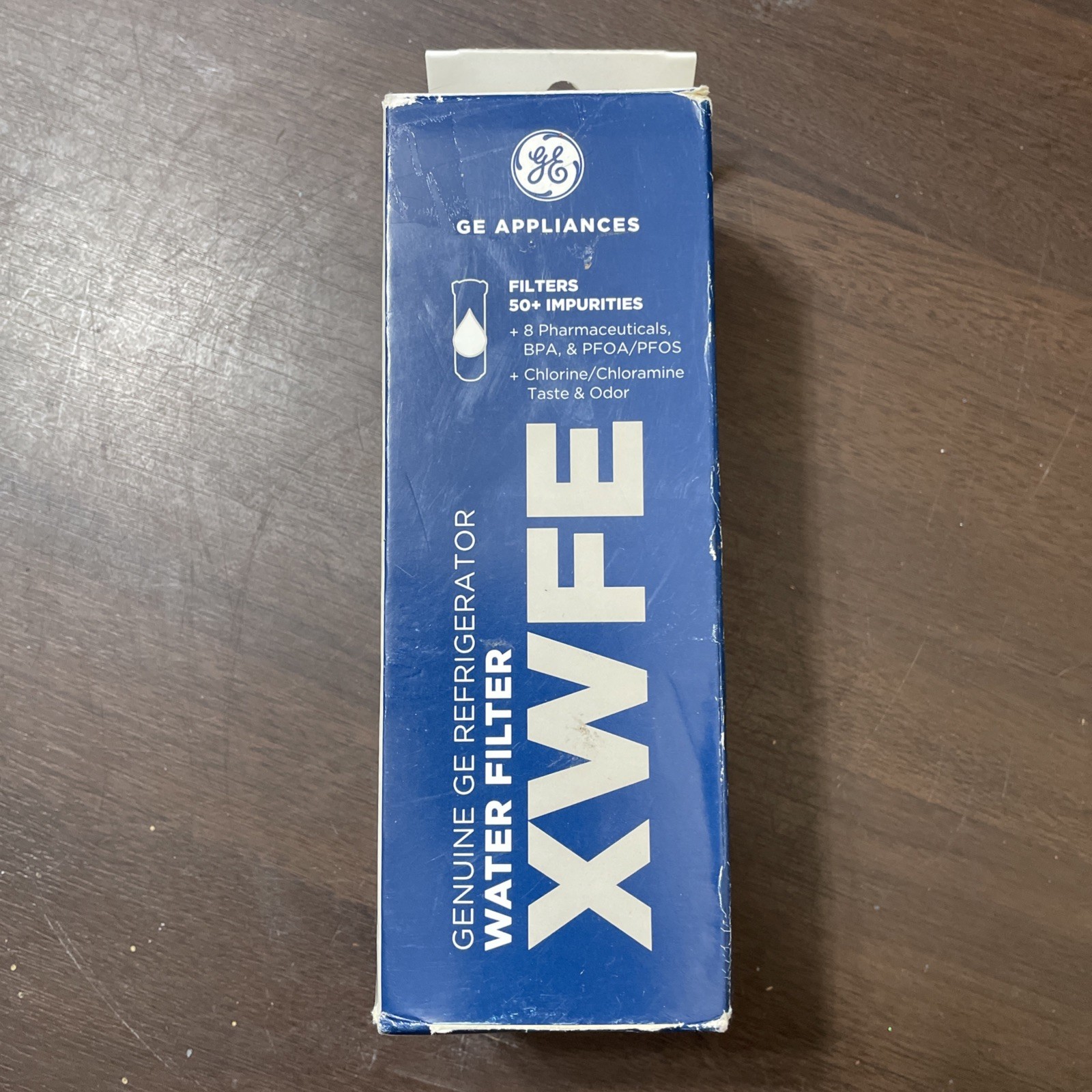 New OEM Genuine GE XWFE Refrigerator Water Filter New Old Stock, Non RFID