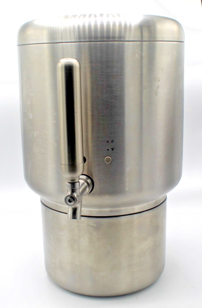 RORRA Countertop Water Filtration System Stainless Steel 2.5 gallon NEEDS FILTER