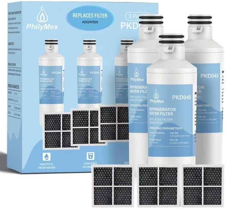 LFCS27596S LFXS28968S LHSXS2706S LRFDS3016S 3 pack water filter + 3x air filters