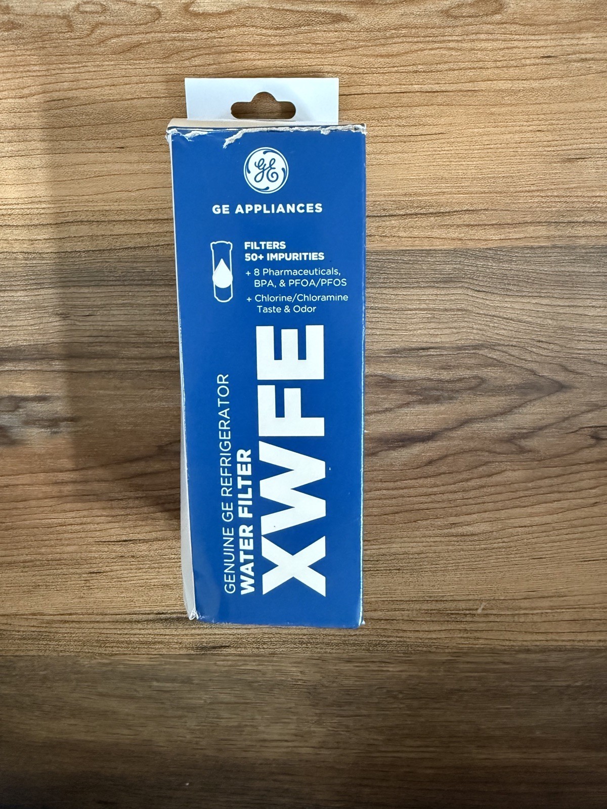 GE XWFE Refrigerator Water Filter Replacement Filter NEW SEALED IN BOX. NO CHIP