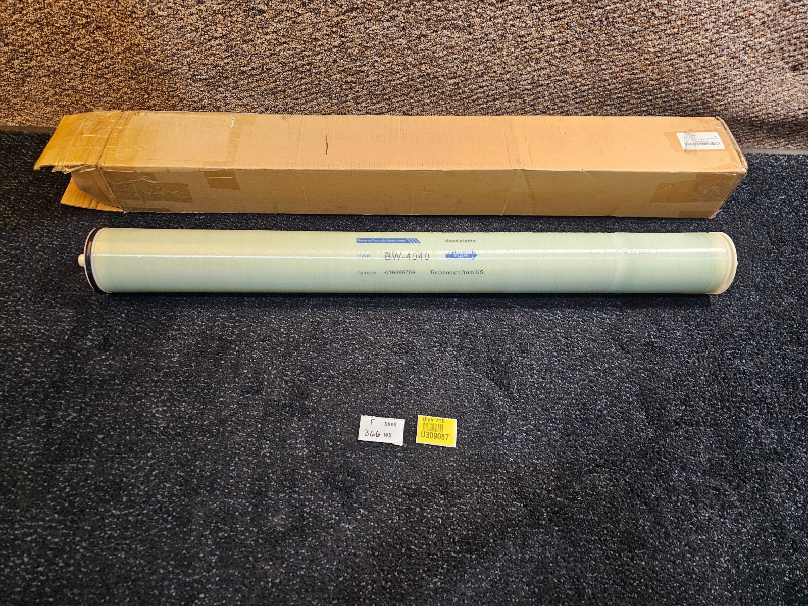 BW-4040 HF Replaces Hydron 4″ x 40″ 2400 GPD Brackish Water Reverse Osmosis