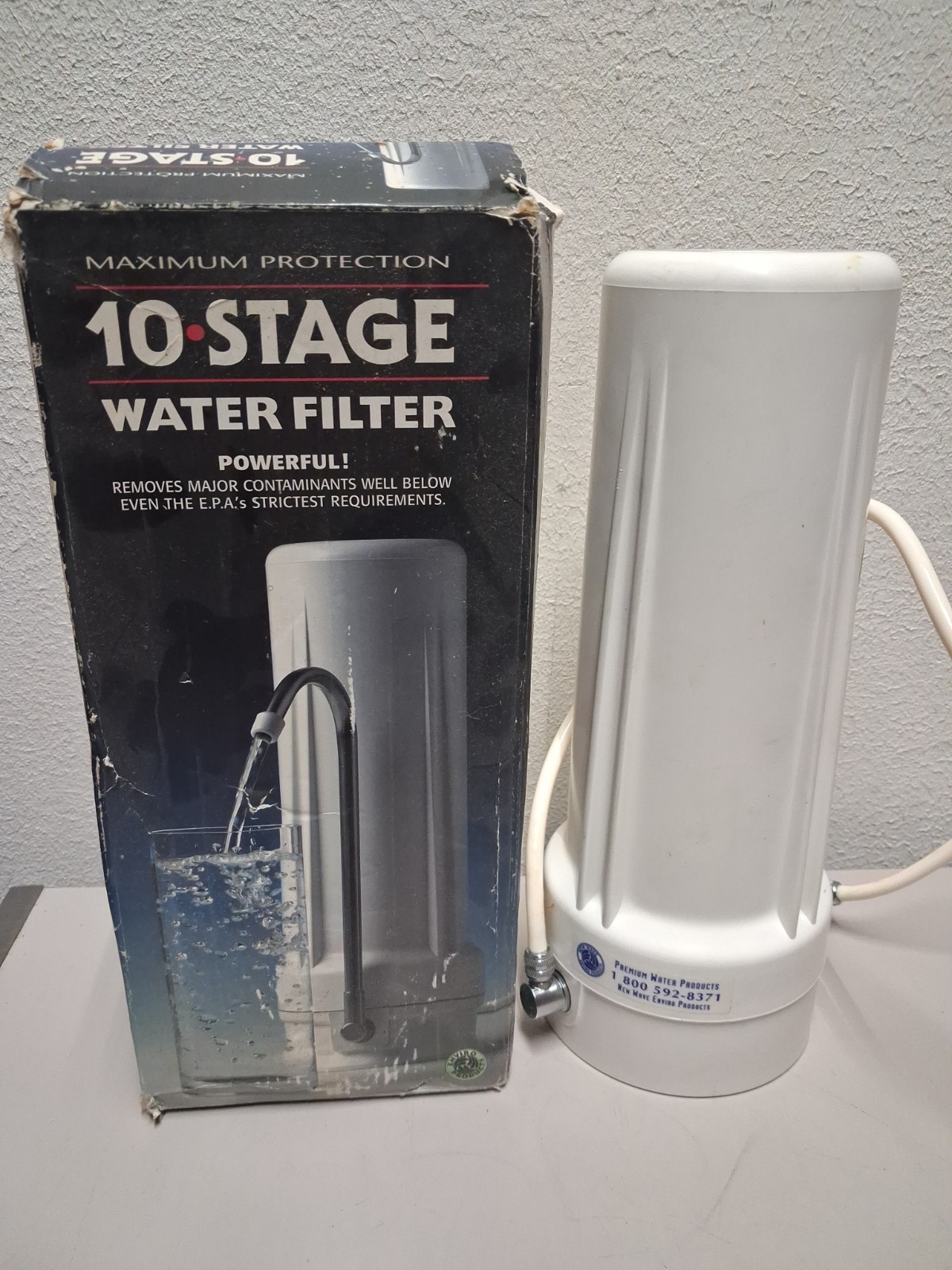 New Wave Enviro 10 Stage Plus Water Filter System NEW IN OPEN BOX OLD STOCK