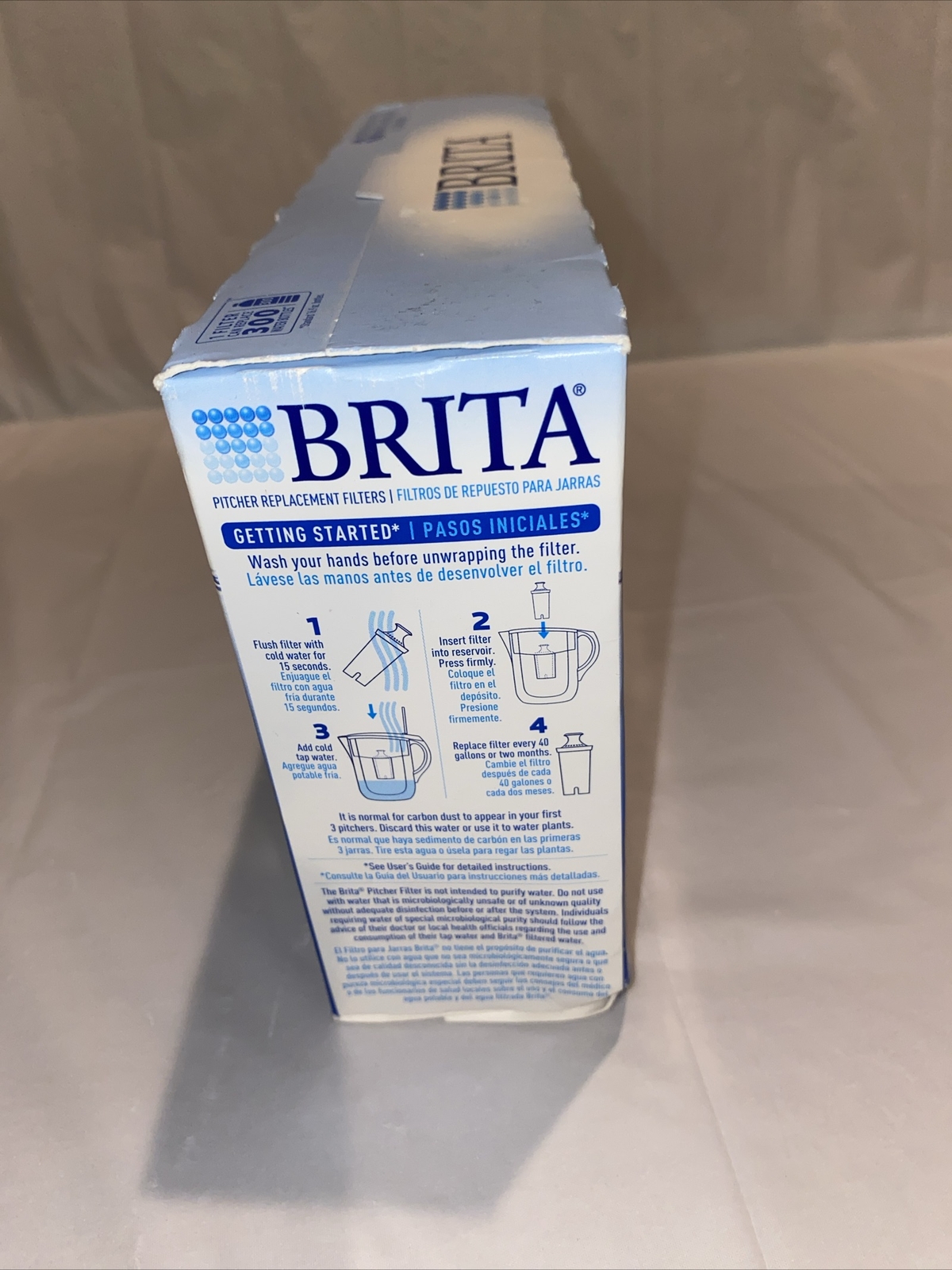 Brita 42432 Water Filter for Pitchers 4 Count Brand New Sealed