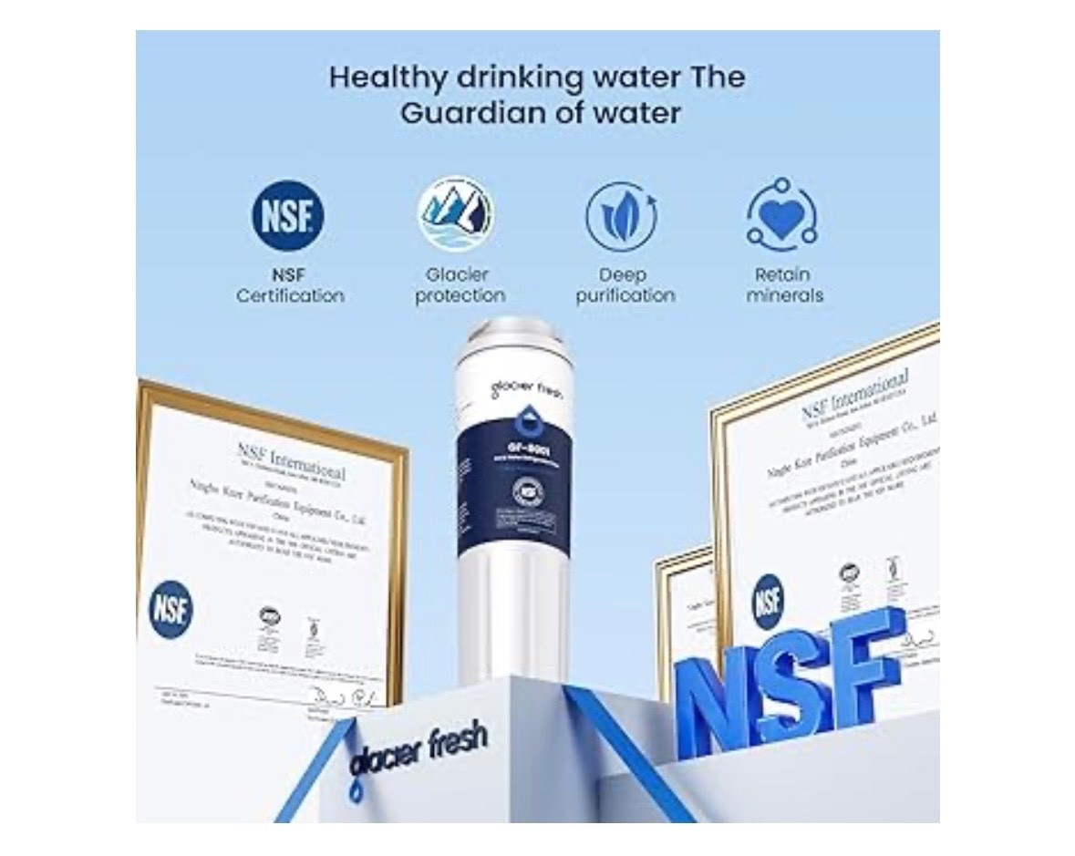 3 PACK Glacier Fresh UKF8001 GF-8001 Maytag Whirlpool Water Filter EDR4RXD1