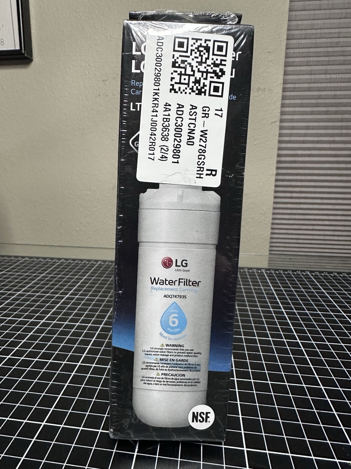 LG LT1000P 6Month / 200Gal Capacity Replacement Refrigerator Water Filter Sealed