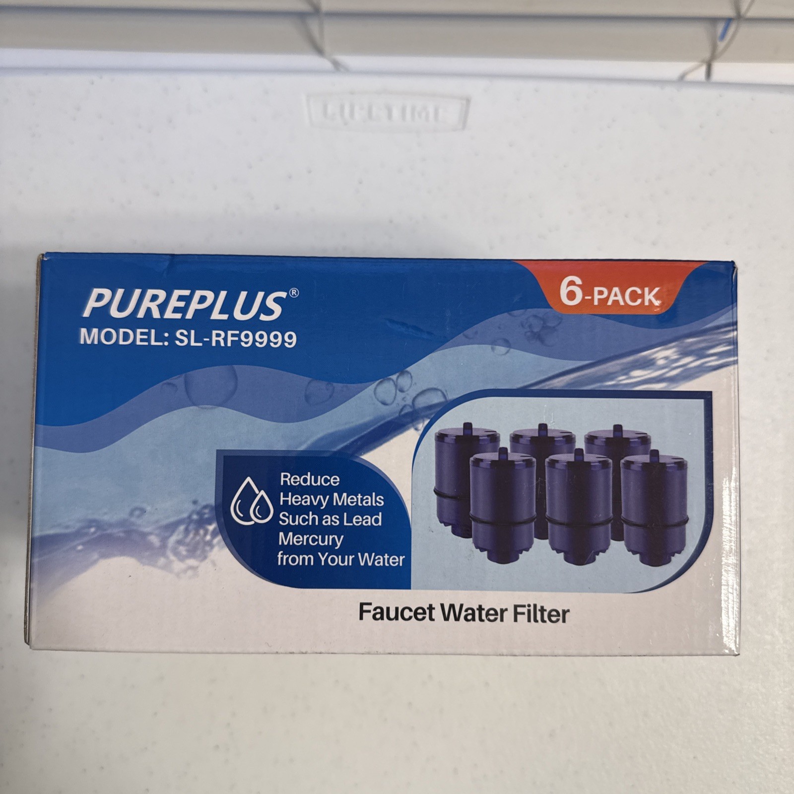 Pureplus Model RF9999 Faucet Water Filters Compatible with Pur RF9999 Lot Of 6