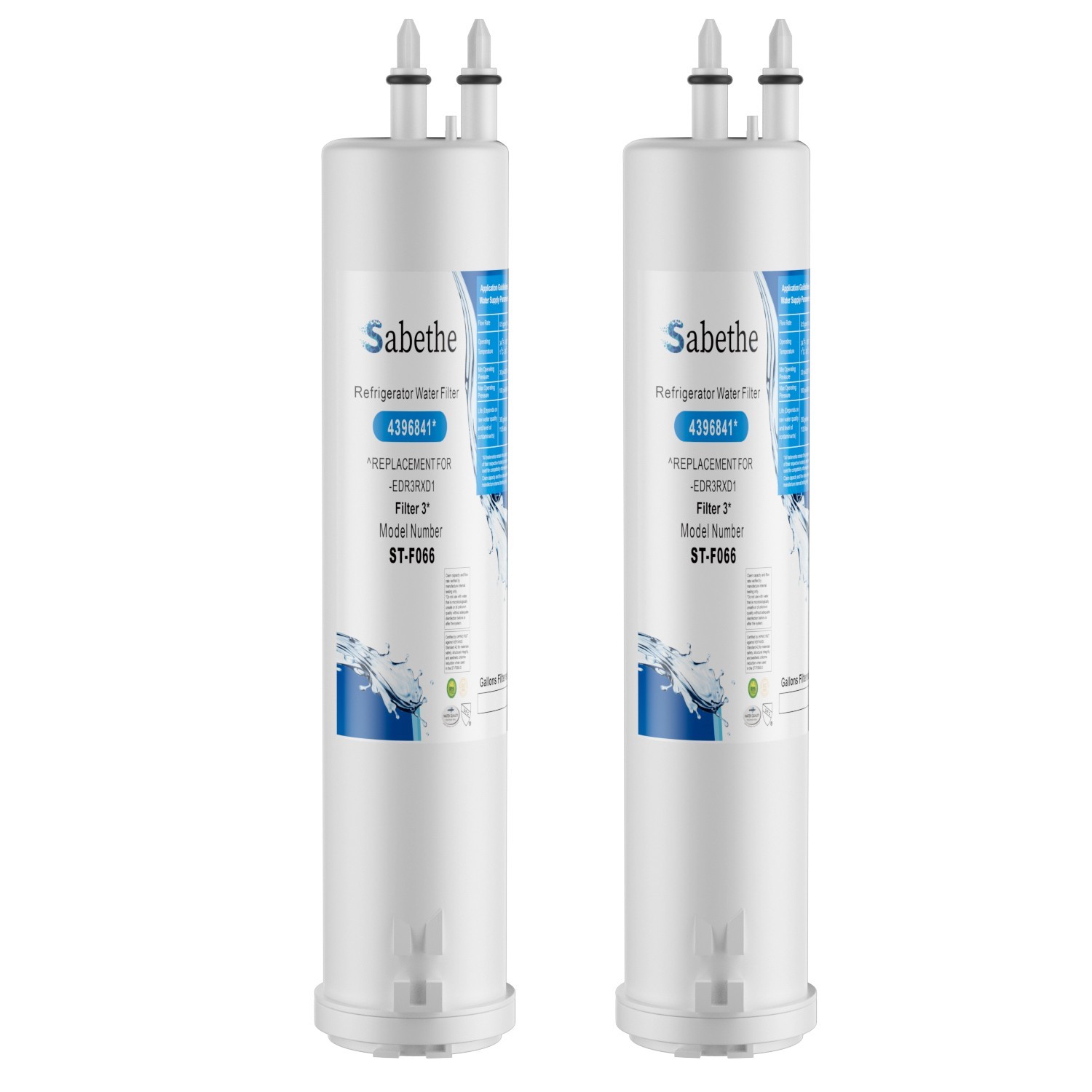 Refrigerator water filter Replacement for KAD3RXD1,WHR3RXD1,46-9083,46-9030