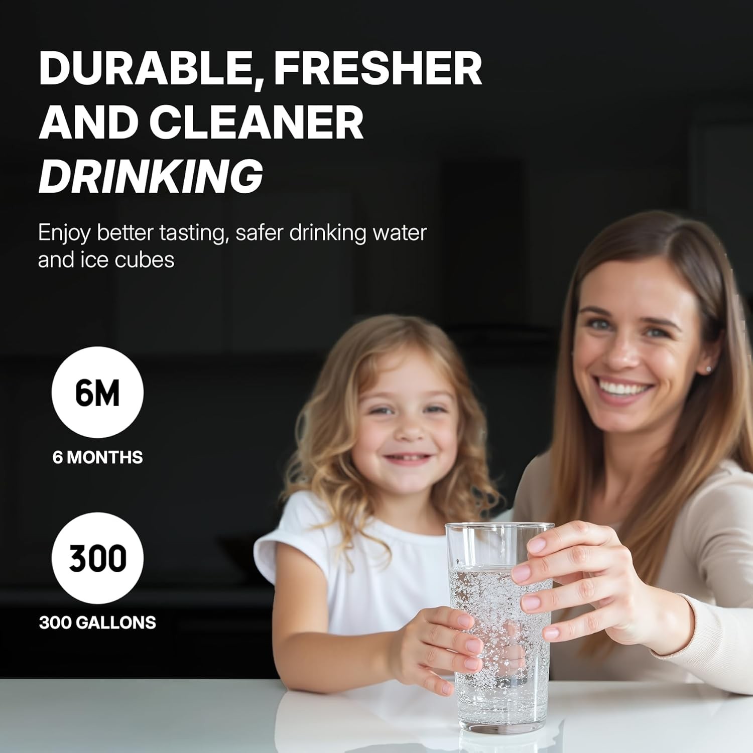 2 Pack LG LT1000P Refresh Refrigerator Ice Water Filter ADQ747935 GF-D706BSL US