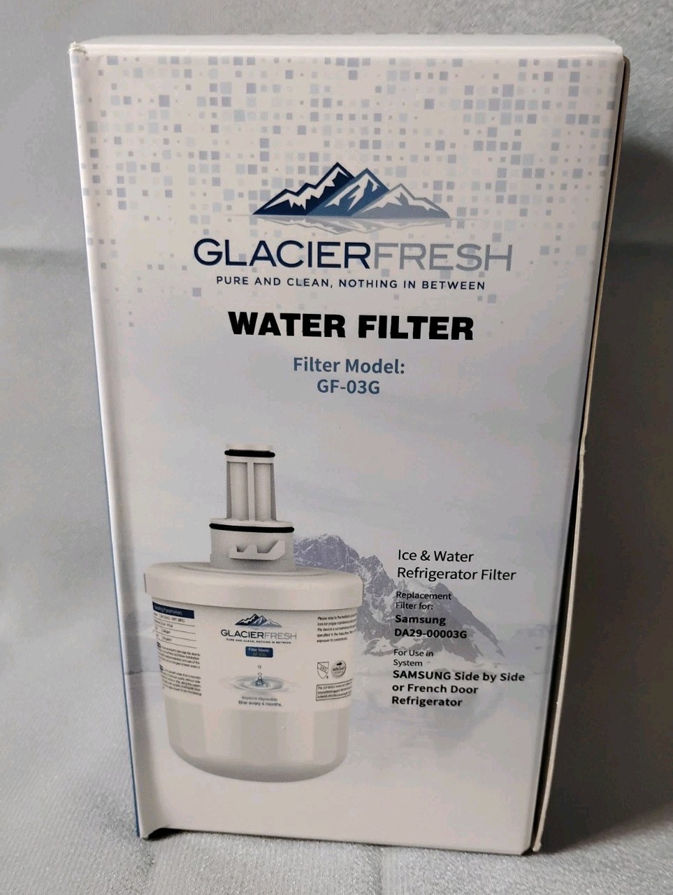 Glacier Fresh GF-03G Replacement Water Filter for SAMSUNG Refrigerator PLS READ!