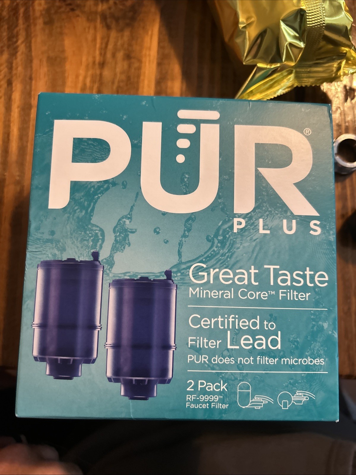 PUR Plus RF-9999 Replacement Faucet Filters SEALED, BRAND NEW (2 Count)