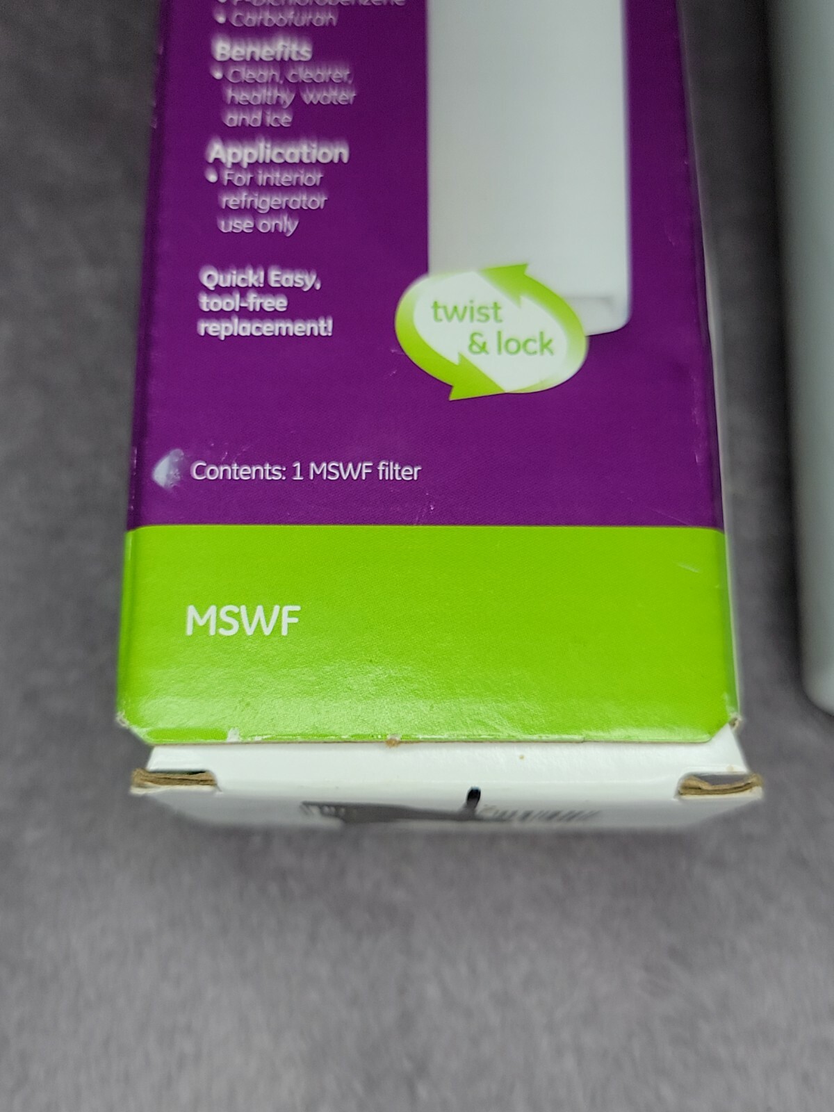 GE SmartWater MSWF Refrigerator Filter Replacement New
