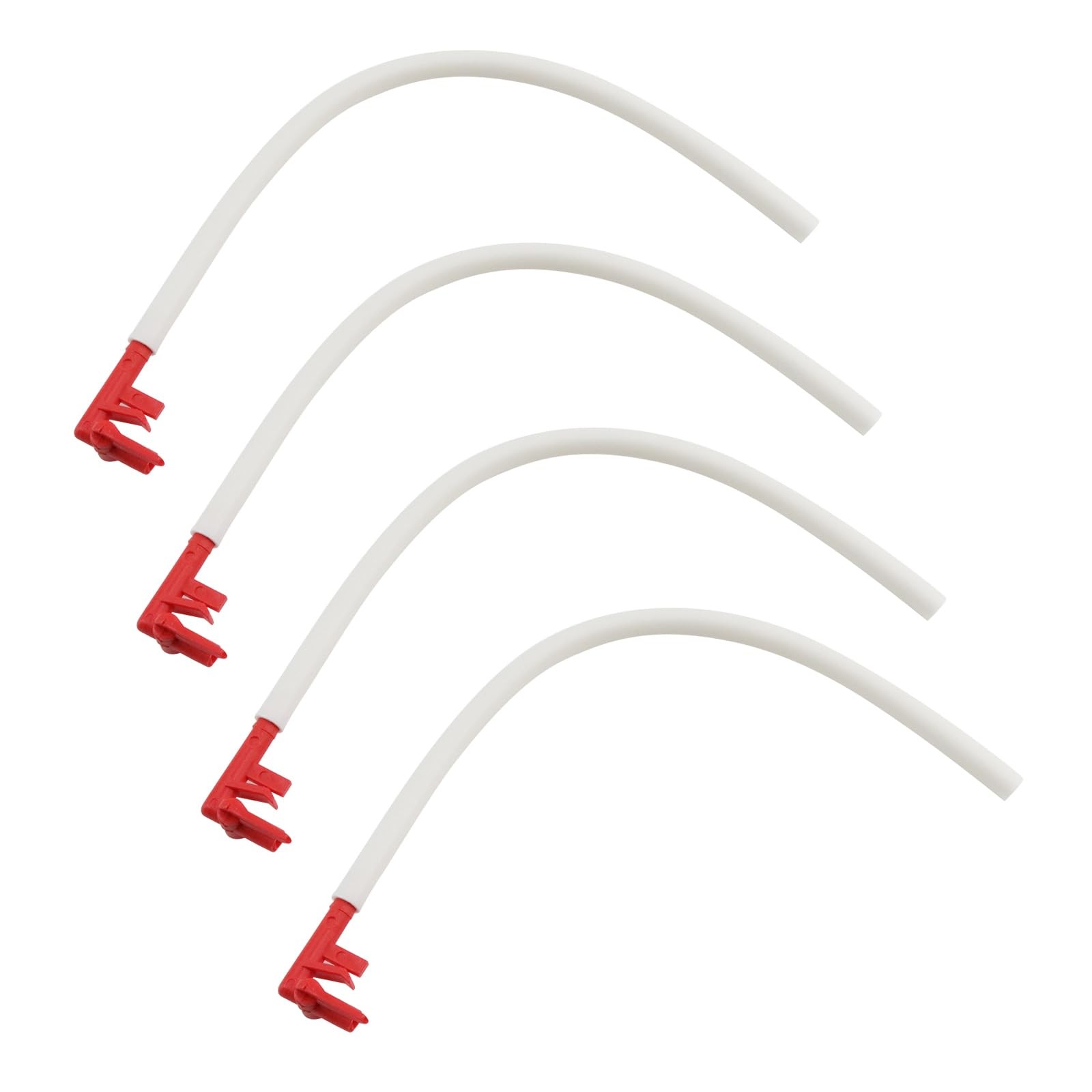 Refill Tube and Clip, Parts, 9.84 Inch Length, with 100, 200,200A, 400, 4Sets