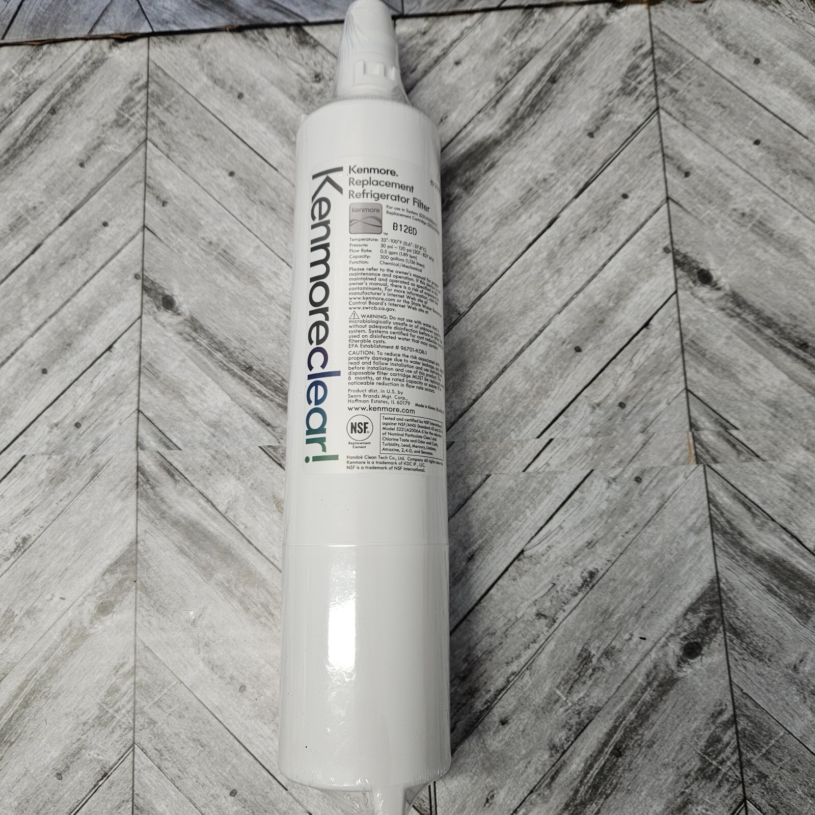 Kenmore OEM Clear 46-9990 Premium Refrigerator Filter Sealed 469990 9990