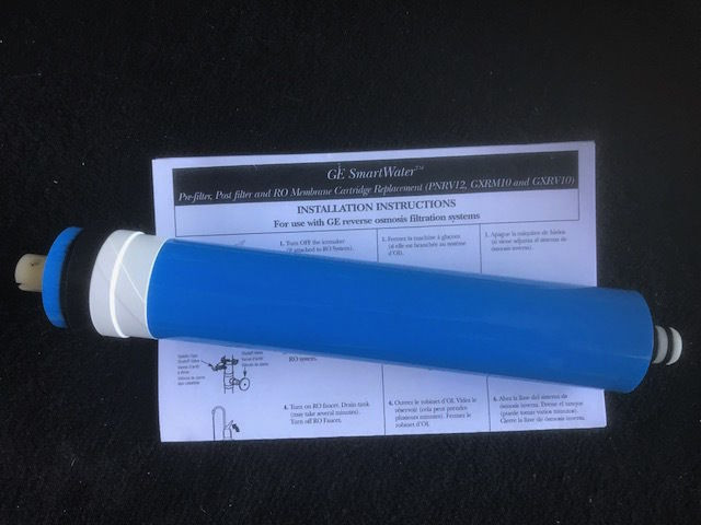 GE Smart Water FX12M Reverse Osmosis Membrane NEW Sealed Instructions TFM-24