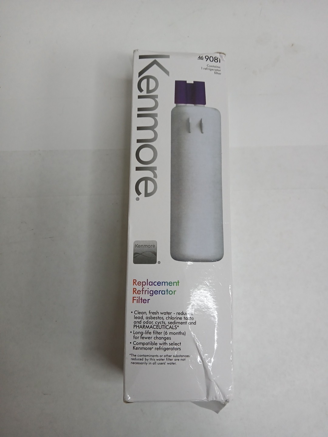 Kenmore 469081 Refrigerator Water Filter – White