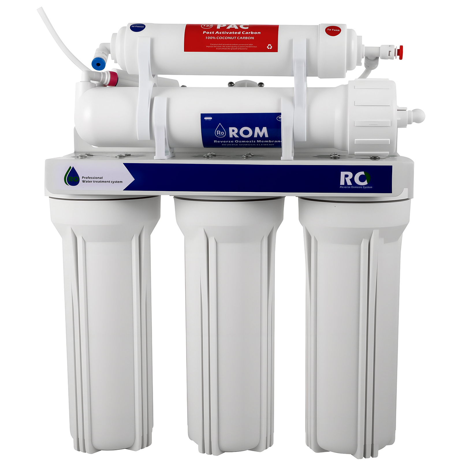 5 Stage Reverse Osmosis Water Filtration System Direct Drinking Purifier 75 GPD