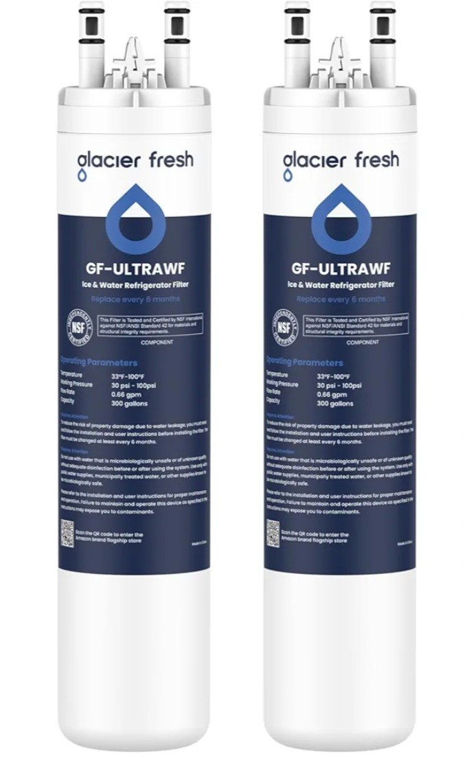 GLACIER FRESH Replacement for Frigidaire ULTRAWF,Pure Source Ultra, Kenmore…