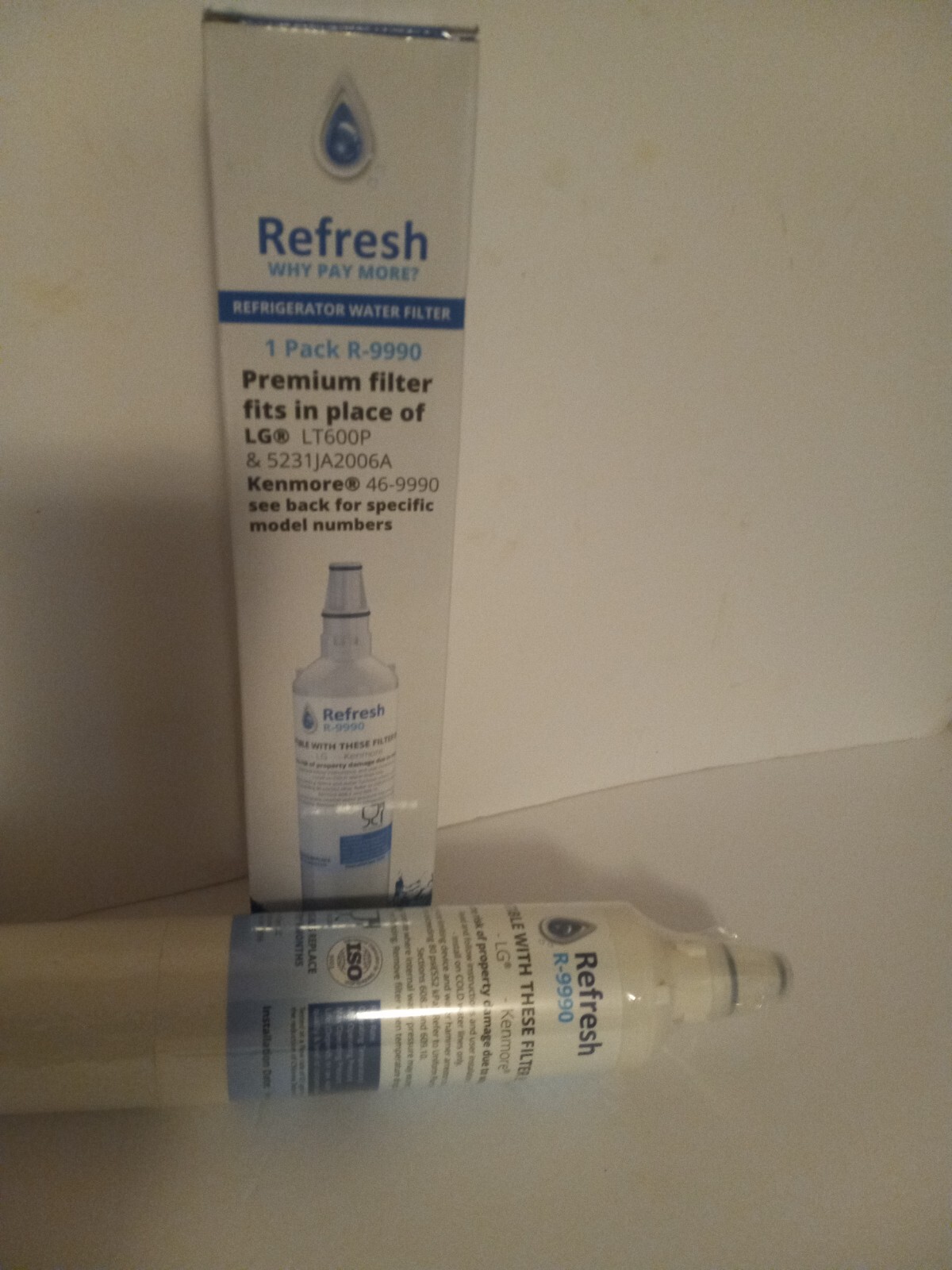 Kenmore Clear! Premium Refrigerator Filter 46-9990 469990 NEW! Sealed!