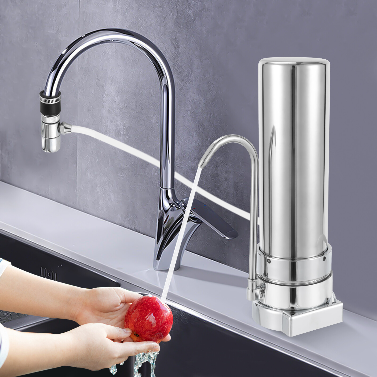 NEW Countertop Filtration System, 304 Food-Grade Stainless Steel NEW