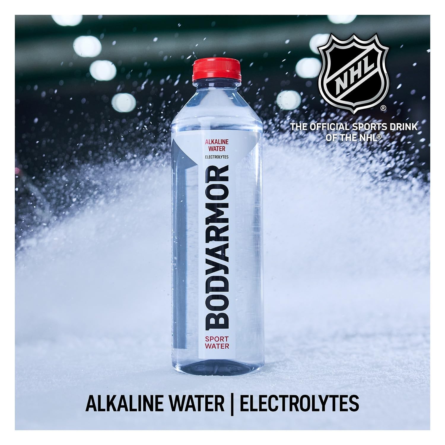 SportWater Alkaline Water, Electrolyte Drink, 12 Pack