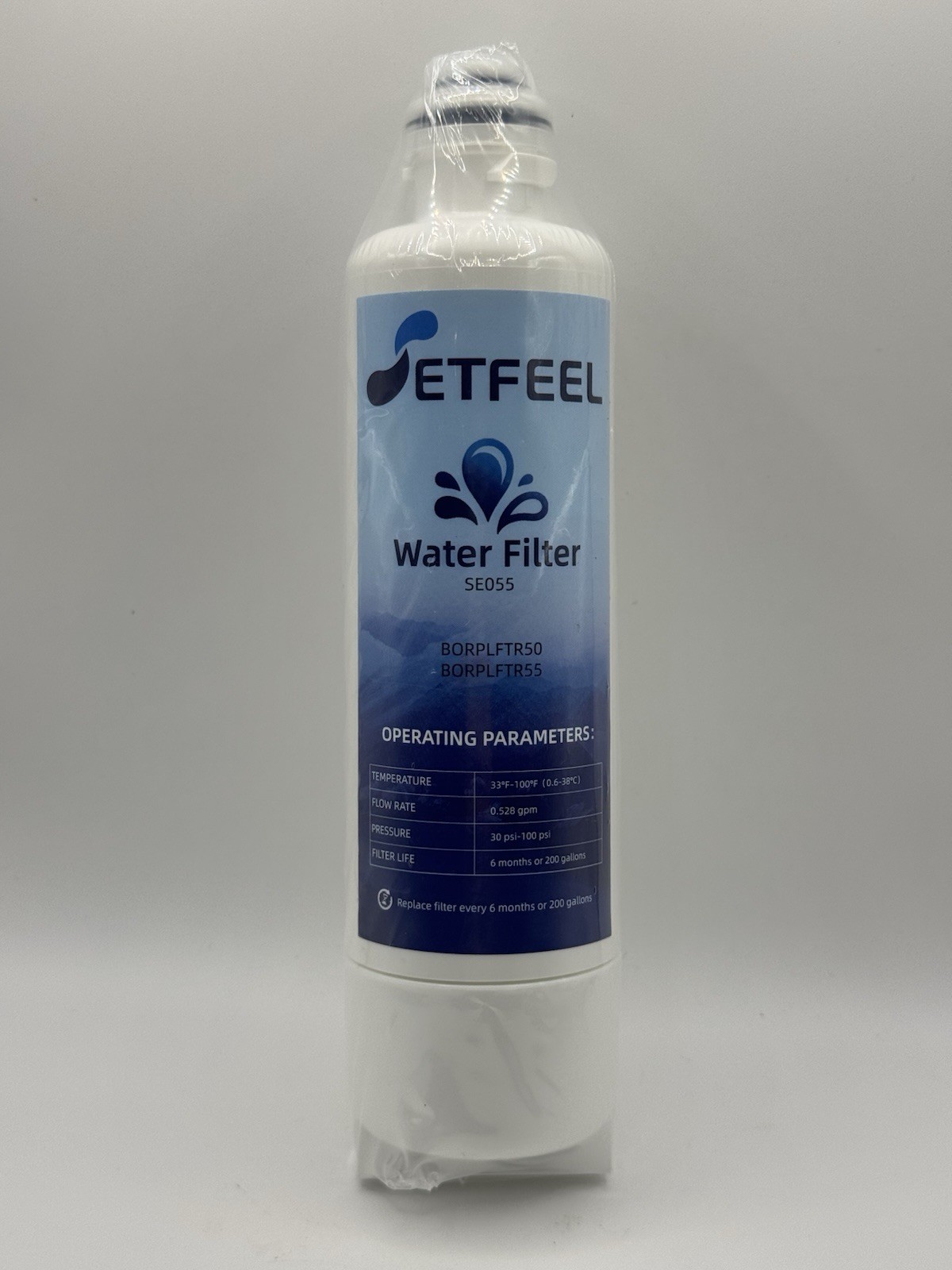 SetFeel SE055 Water Filter BORPLFTR50 / BORPLFTR55 6-month 2 PACK (No Box)