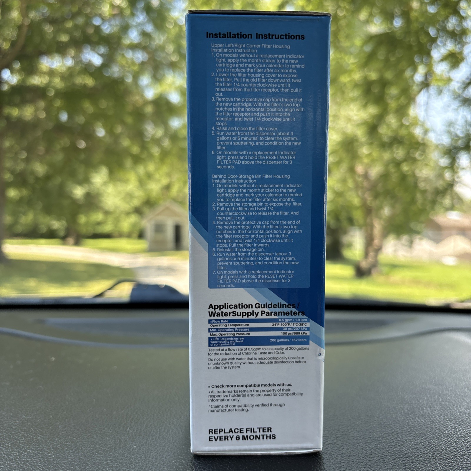 IcePure RWF4700AC Refrigerator Water Filter Replacement New In Box