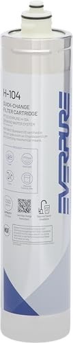 Water Filter Cartridge 0.5 Micron 1000 Gallon H-104 Under Sink Replacement