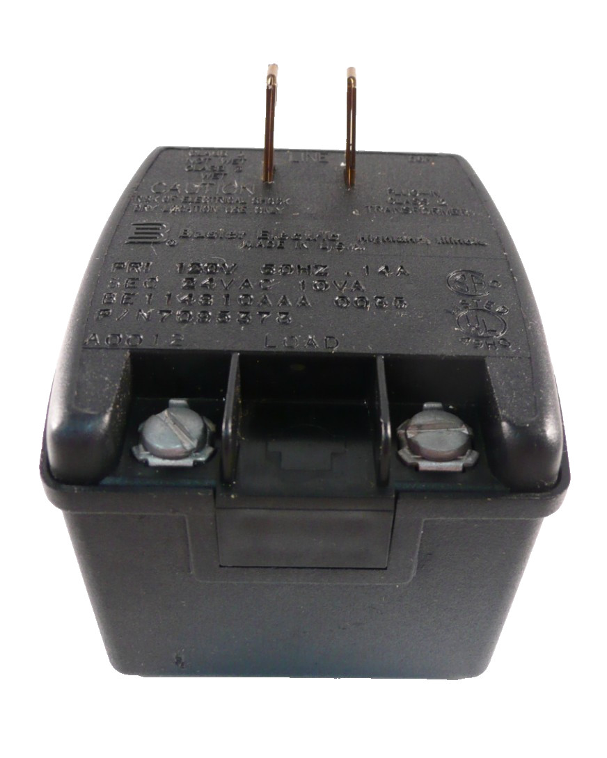 Basler Electric BE 114810AAA Water Softener 24V A/C Power Adapter Transformer